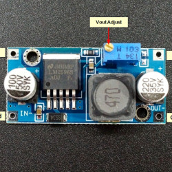 LM2596S ADJUSTABLE DC/DC STEP-DOWN MODULE