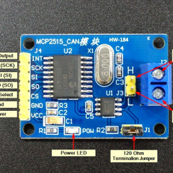 MCP2515 CAN BUS INTERFACE MODULE