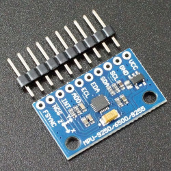 MPU-9250 3-AXIS ACCELEROMETER, GYROSCOPE & MAGNETOMETER SENSOR MODULE