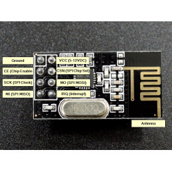 NRF24L01 WIRELESS TRANSCEIVER MODULE