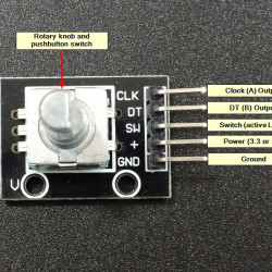 KY-040 ROTARY ENCODER MODULE 360 DEGREE