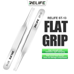 TWEEZER RELIFE ST-13 PRECISION FLAT TIP