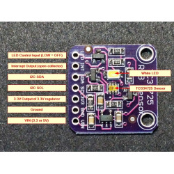 TCS34725 RGB COLOR SENSOR MODULE (RGB)