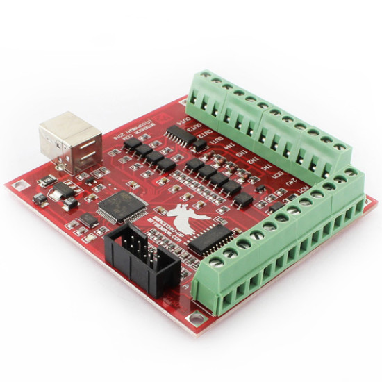 4 AXIS MACH3 USB CNC MOTION CONTROLLER INTERFACE CARD