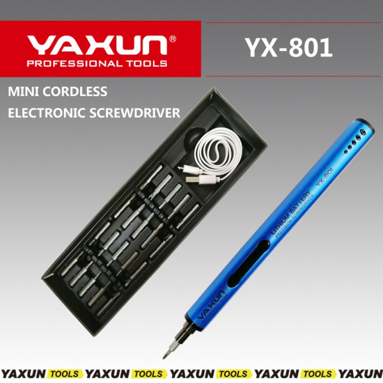 YAXUN YX-801 ELECTRIC SCREWDRIVER KIT