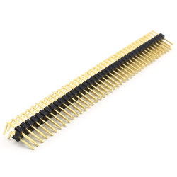 2.54MM 2 X 40 PIN MALE HEADER RIGHT ANGLE