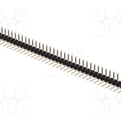 2.54MM 40 PIN MALE HEADER RIGHT ANGLE