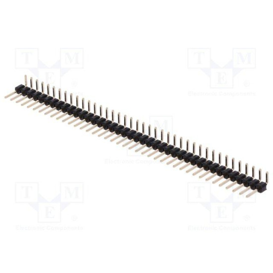 2.54MM 40 PIN MALE HEADER RIGHT ANGLE