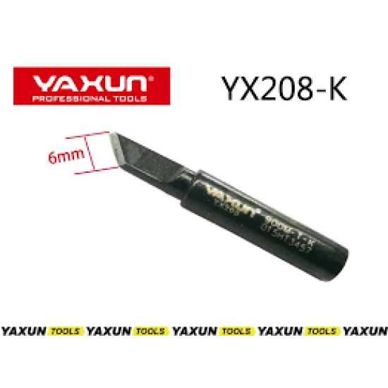 YAXUN YX-208-SK SOLDERING IRON HEAD TIP (BLACK)