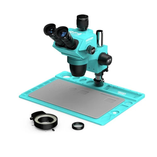 RF4 RF-6565PRO 6.5-65X TRINOCULAR SYNCHRONOUS MICROSCOPE WITH LED LIGHTS