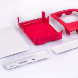 RED AND WHITE CASE FOR RASPBERRY PI3