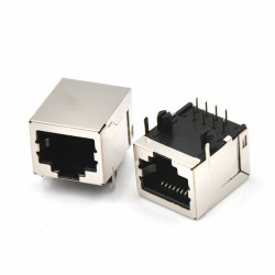 FEMALE ETHERNET CONNECTOR FOR PCB RJ45