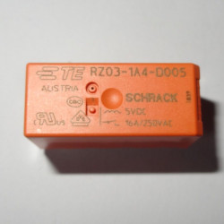 RELAY SCHRACK RZ03-1A4-D005 (5V 16A 1RT) 6PIN