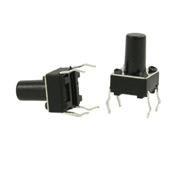 6X6X10MM PUSH BUTTON SWITCH 4 PIN