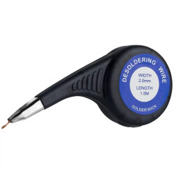 DESOLDERING BRAID ZD-180-1 2.0MM / 1.5M