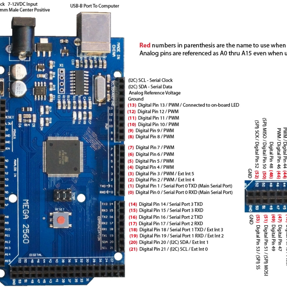 ARDUINO MEGA 2560 CH340