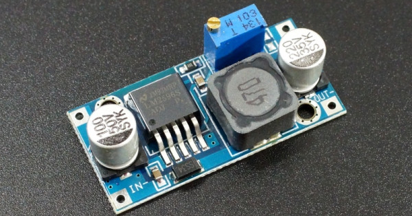 LM2596S ADJUSTABLE DC/DC STEP-DOWN MODULE